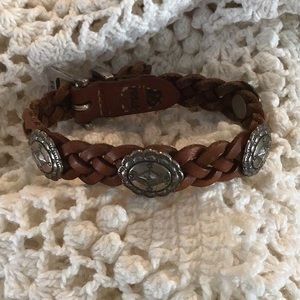 Brighton Leather adjustable Bracelet 1994